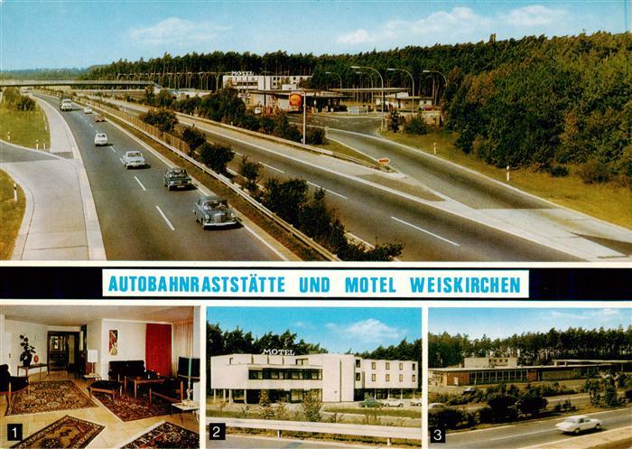 Weiskirchen Offenbach Main BAB Raststaette und Motel Empfangshalle Motel Restaur