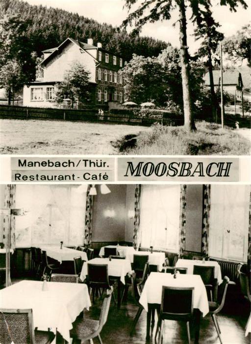 Manebach Restaurant Cafe Moosbach