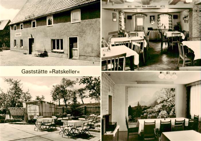 Bischheim Pfalz Gaststaette Ratskeller Gaststube Gartenterrasse Versammlungszimm