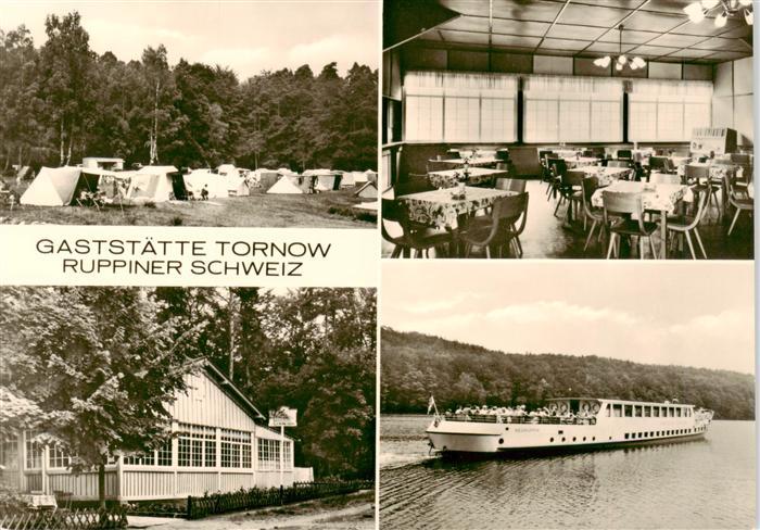 Tornow Neuruppin Gaststaette Tornow Restaurant Campingplatz Fahrgastschiff Ruppi