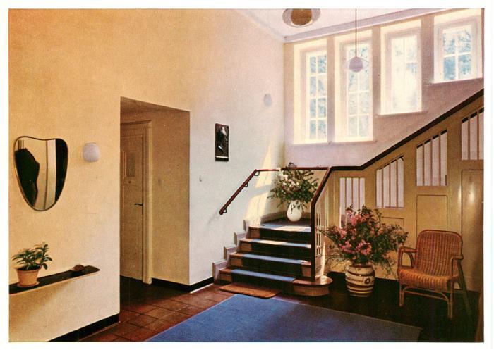 Bad Harzburg Ettershaus der Hertha von Siemens-Stiftung Treppenaufgang