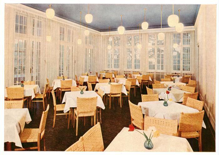 Bad Harzburg Ettershaus der Hertha von Siemens-Stiftung Speiseraum