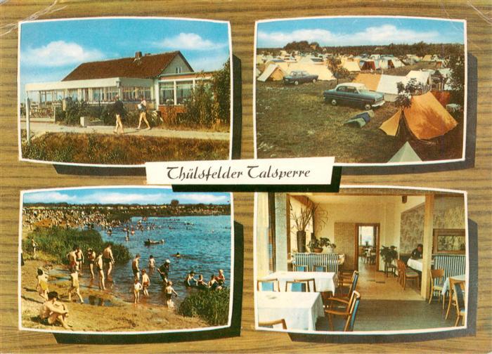 Thuelsfelder Talsperre Cloppenburg Strandhotel Dittrich Campingplatz Restaurant