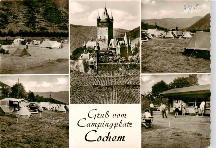 Cochem Kochem Mosel Campingplatz Cochem Am Stadion Teilansichten