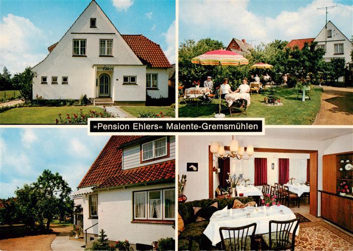 Malente-Gremsmuehlen Pension Ehlers Gartenterrasse Gaststube