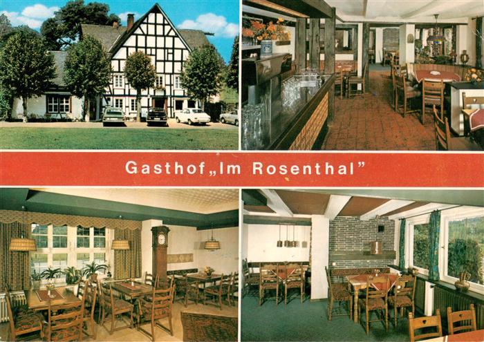 Rosenthal Olpe Gasthof Im Rosenthal Gastraeume