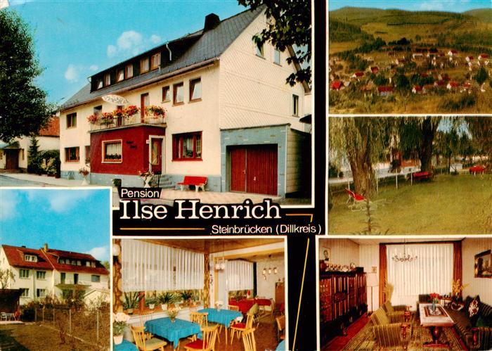 Steinbruecken Dietzhoelztal Pension Ilse Henrih Gastraeume Park Fliegeraufnahme