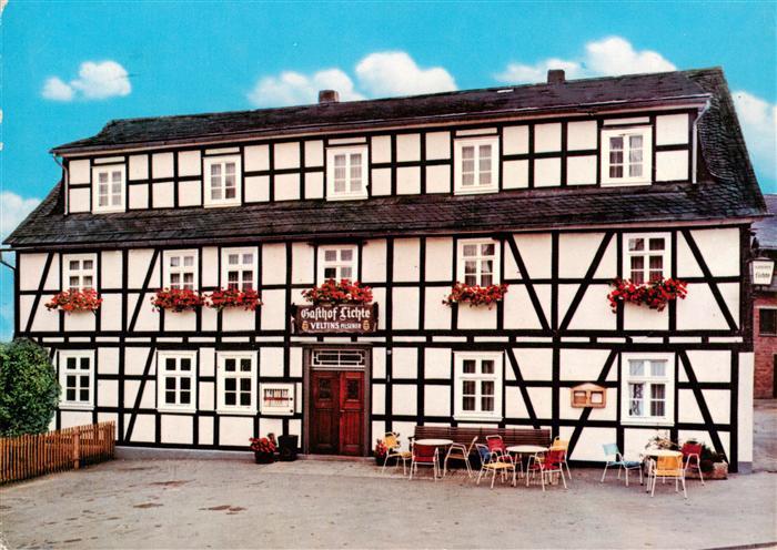Duedinghausen Medebach Gasthof Pension Lichte