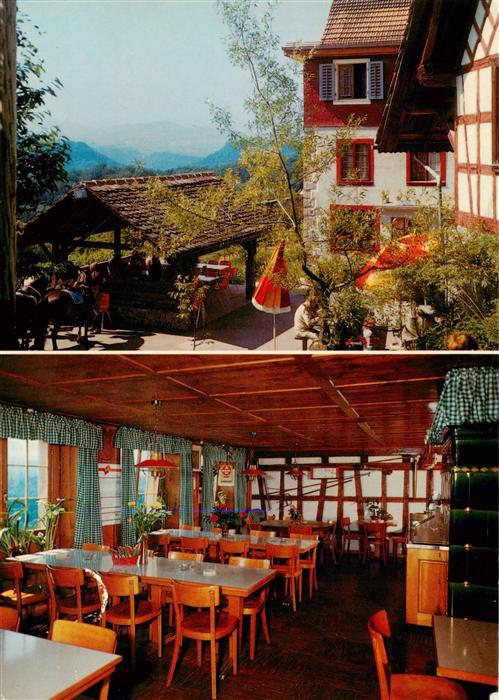 Sihlbrugg ZG Restaurant Schweikhof Gastraum