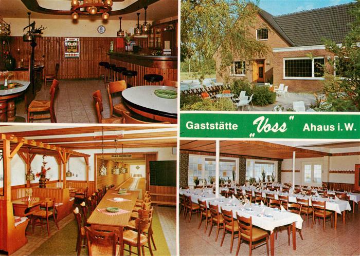 Ahaus NRW Gaststaette Voss Gastraeume