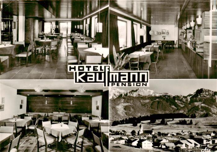 Rosshaupten Forggensee Bayern Hotel Kaufmann Pension Gastraeume Panorama