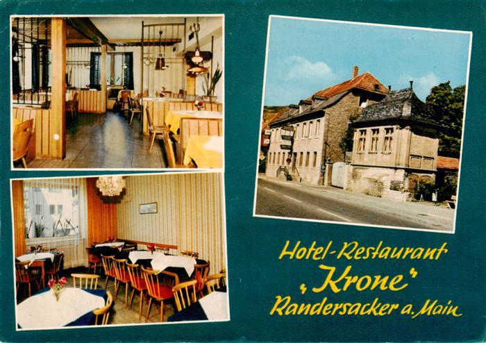 Randersacker Hotel Restaurant Krone Gastraeume
