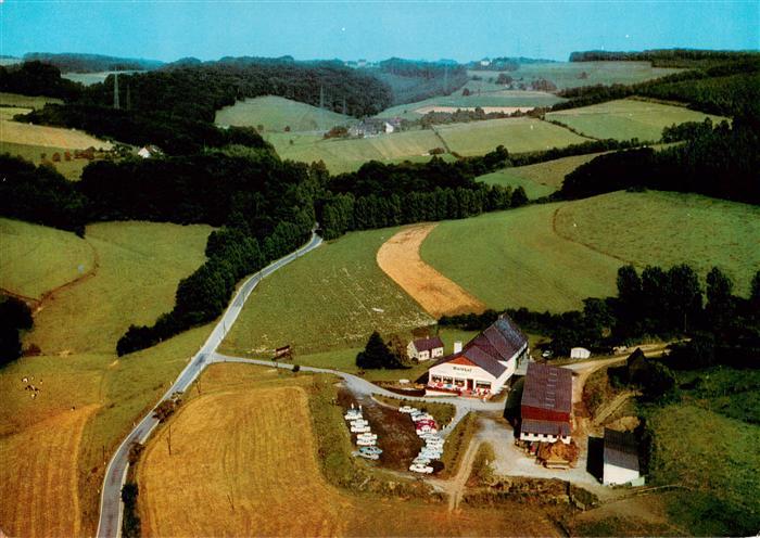 Bredenscheid Hattingen Cafe und Speiserestaurant Waldhof Fliegeraufnahme