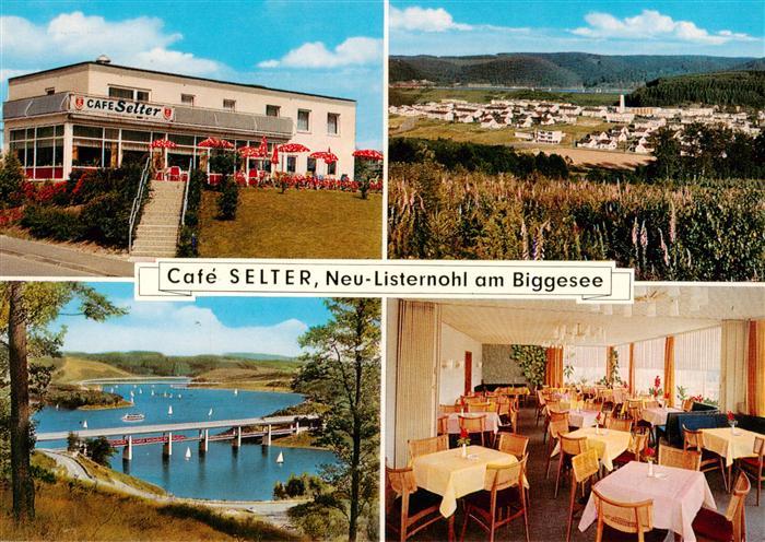 Neu-Listernohl Olsberg Cafe Selter Panorama Biggesee Gastraum
