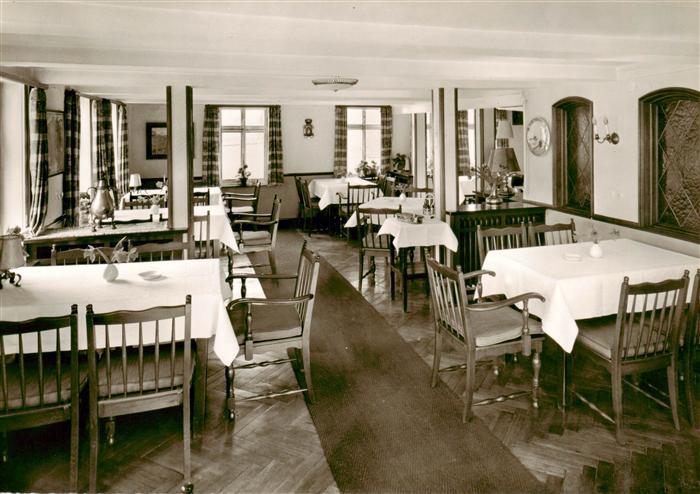 Oberkirchen Sauerland Schmallenberg Gasthof Schuette Gastraum