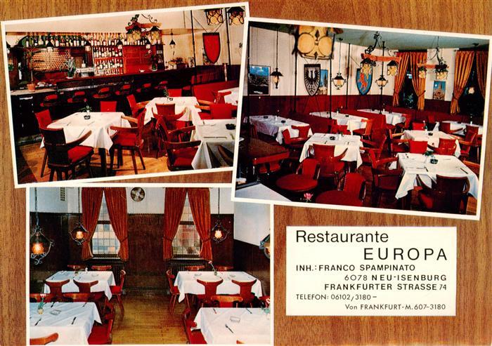 Neu-Isenburg Restaurante Europa Gastraeume