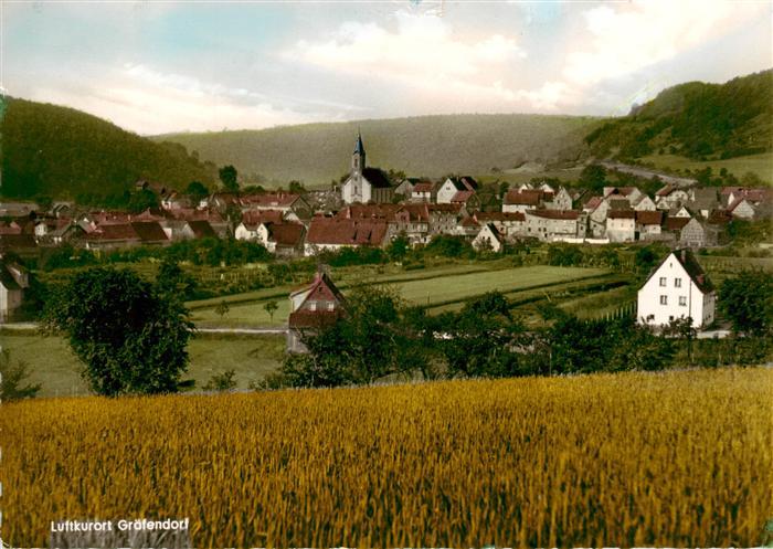 Graefendorf  Unterfranken Panorama