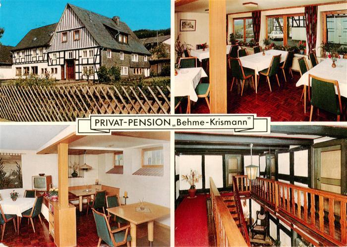 Halberbracht Privat Pension Behme Krismann Gastraeume Flur
