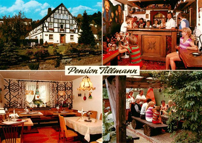 Oberhundem Pension Tillmann Gastraeume Bar