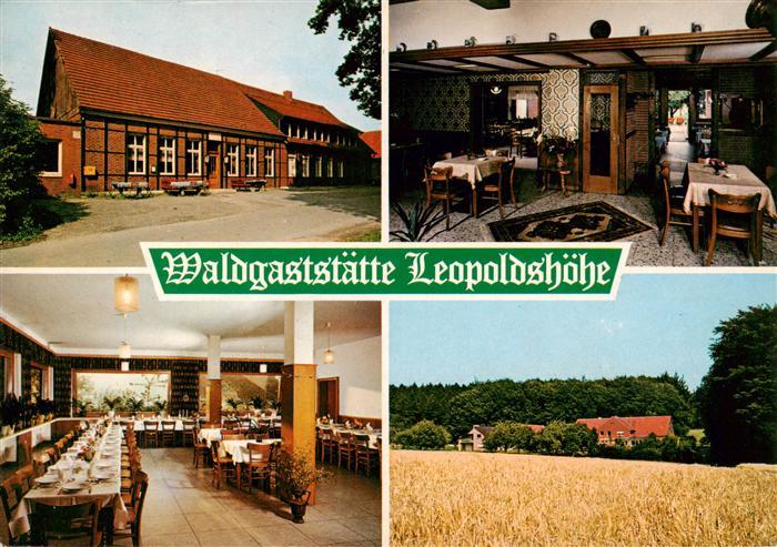 Nottuln Waldgaststaette Leopoldshoehe Gastraeume Panorama