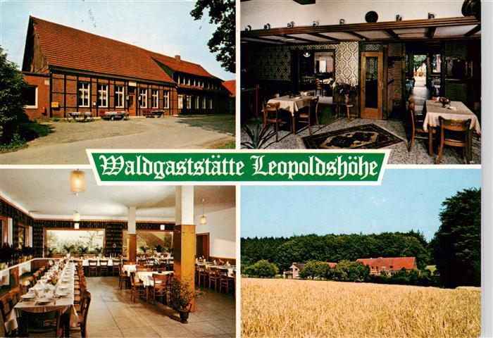 Nottuln Waldgaststaette Leopoldshoehe Gastraeume Panorama