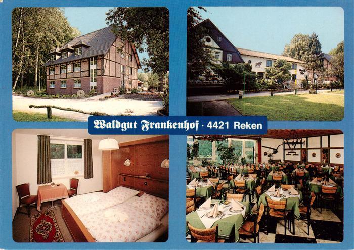 Reken Hotel Waldgut Frankenhof Gaestezimmer Gastraum