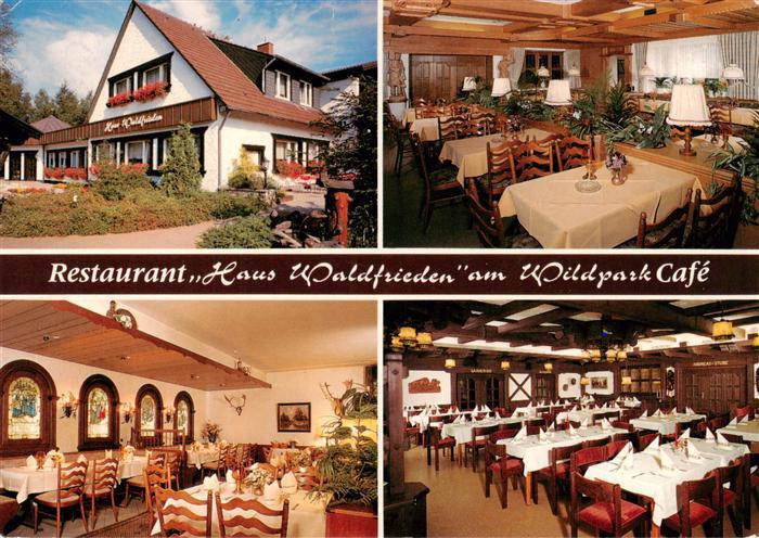 Duelmen Restaurant Haus Waldfrieden am Wildpark Cafe Gastraeume