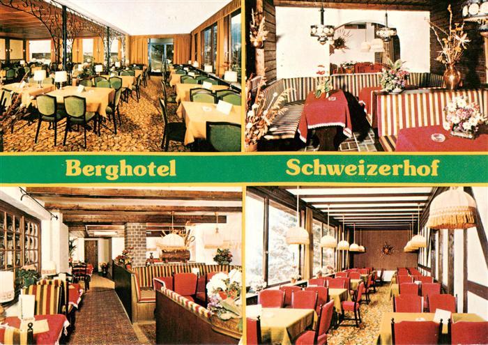 Heiligenkirchen Berghotel Schweizerhof Gastraeume