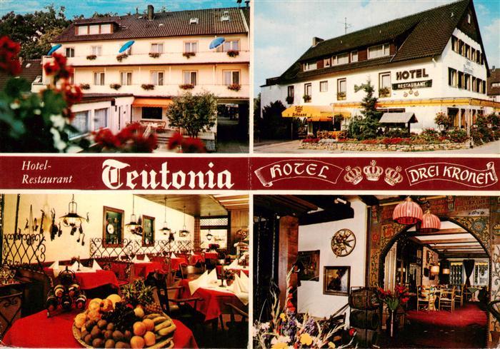 Horn-Bad Meinberg Hotel Restaurant Teutonia Hotel Drei Kronen Gastraeume