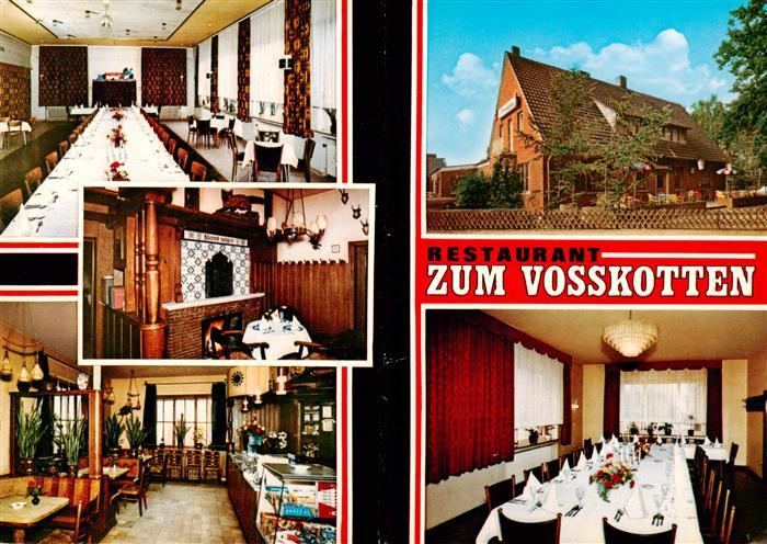 Greven  Westfalen Restaurant Zum Vosskotten Gastraeume