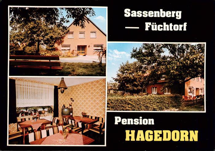 Sassenberg Pension Hagedorn Gaststube Garten
