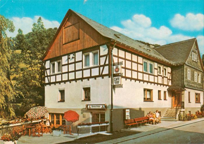 Boedefeld Cafe Hunau Stube Pension Fischer
