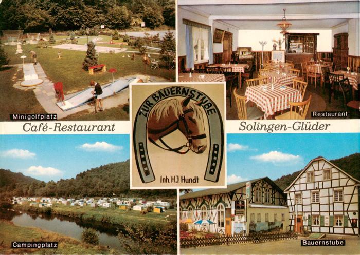 Glueder Solingen Minigolfplatz Restaurant Campingplatz Gaststaette zur Bauernstu