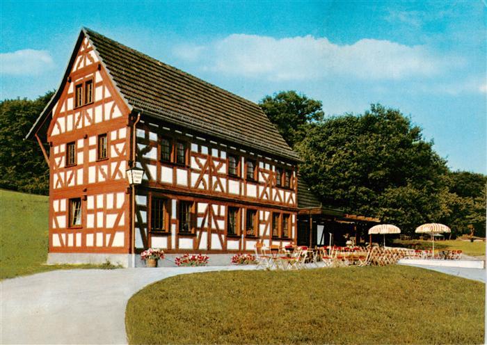 Hirschhausen Oberlahnkreis Gaststaette Hessenhaus