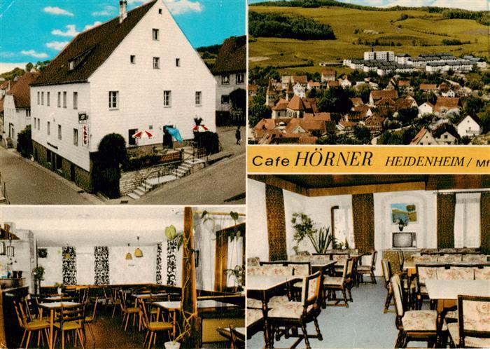 Heidenheim Mittelfranken Cafe Hoerner Gastraeume Panorama