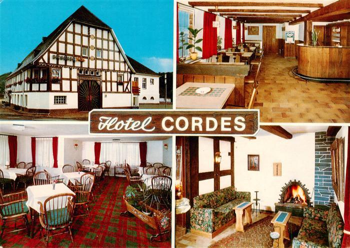 Bamenohl Hotel Cordes Gastraeume Theke