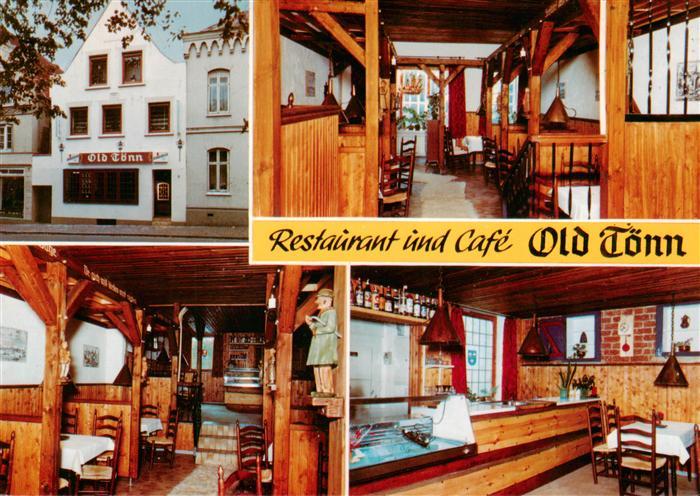 Toenning Nordseebad Restaurant und Cafe Old Toenn Gastraeume Theke