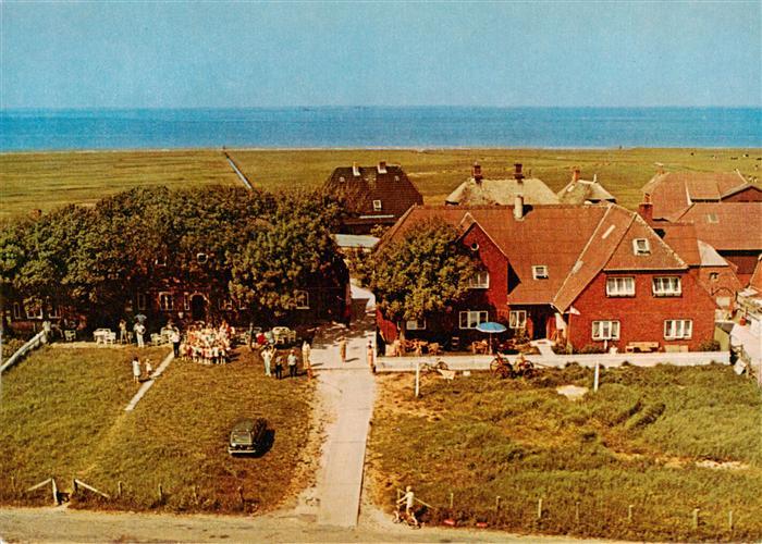 Backenswarft Gaststaette Friesenpegel Fliegeraufnahme