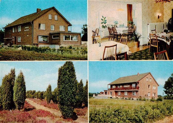 Bispingen Pension Haus Monika Gastraum Lueneburger Heide