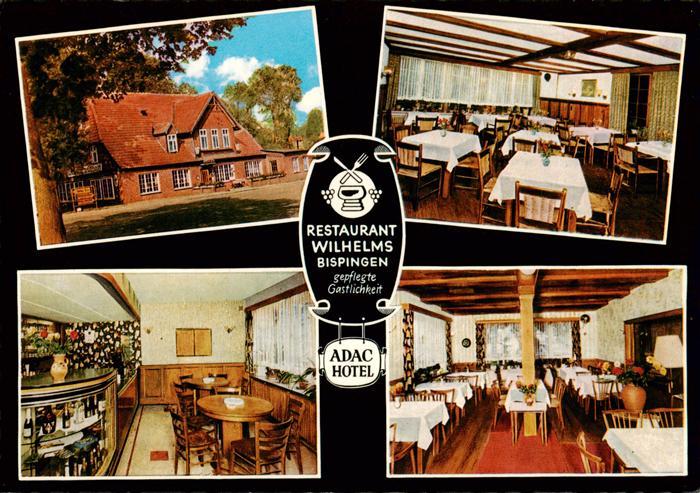 Bispingen Restaurant Wilhelms Gastraeume Theke