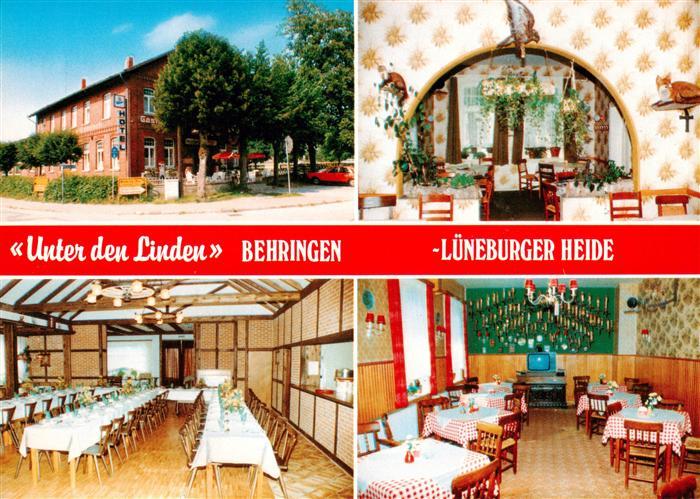 Behringen Bispingen Lueneburger-Heide Hotel Gaststaette Unter den Linden Gastrae