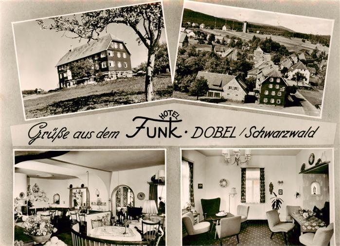 Dobel Schwarzwald Hotel Funk Gastraeume Panorama