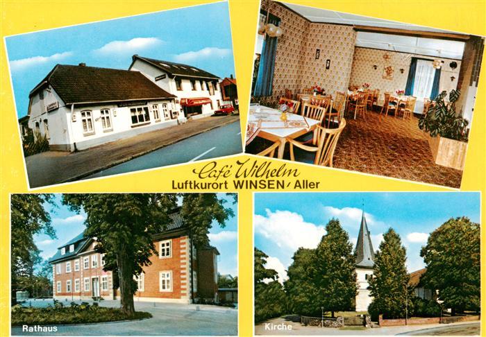 Winsen Aller Cafe Wilhelm Gastraum Rathaus Kirche