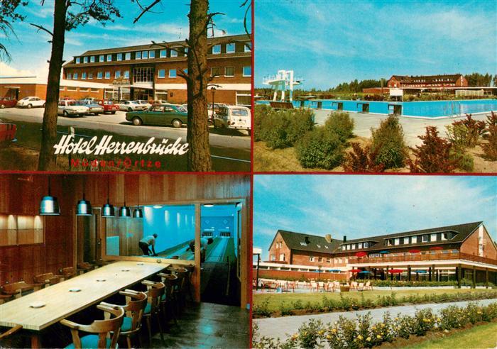 Mueden oertze Hotel Herrenbruecke Freibad Kegelbahn Park