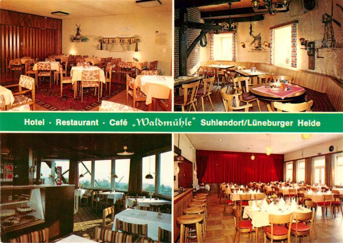 Suhlendorf Hotel Restaurant Cafe Waldmuehle Gastraeume