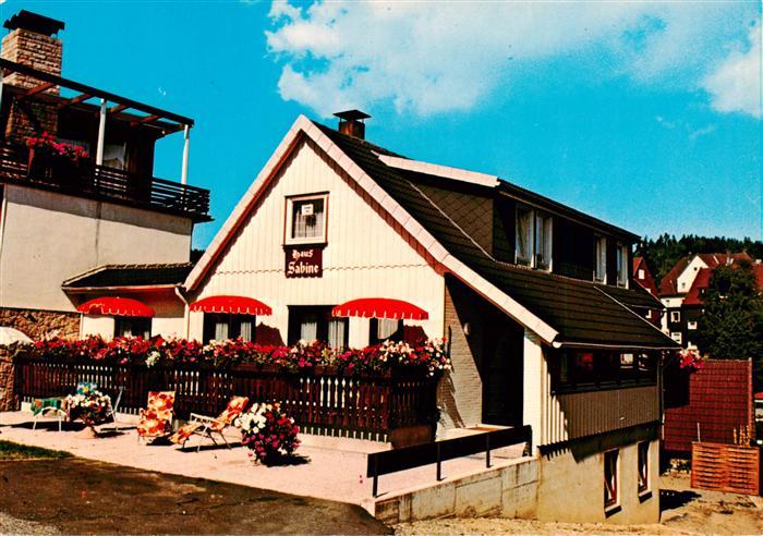 Braunlage Harz Haus Sabine Terrasse
