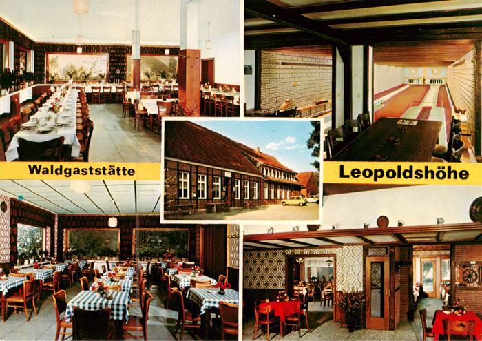 Nottuln Waldgaststaette Leopoldshoehe Gastraeume Kegelbahn