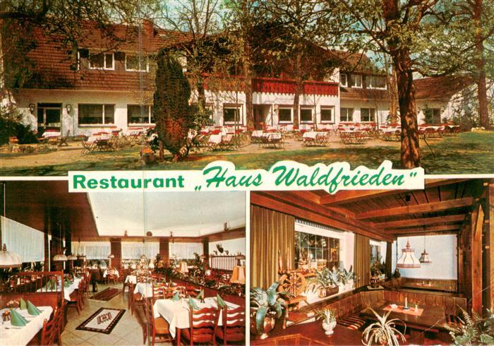 Duelmen Restaurant Haus Waldfrieden Gastraeume Freiterrasse