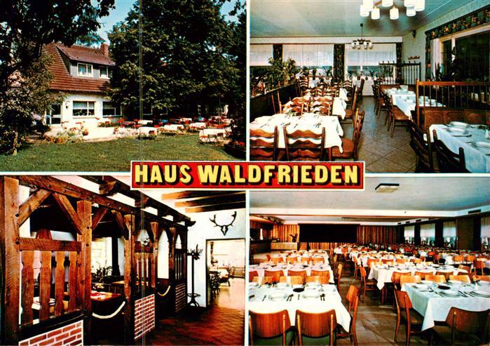 Duelmen Gasthaus Waldfrieden am Wildpark Gastraeume