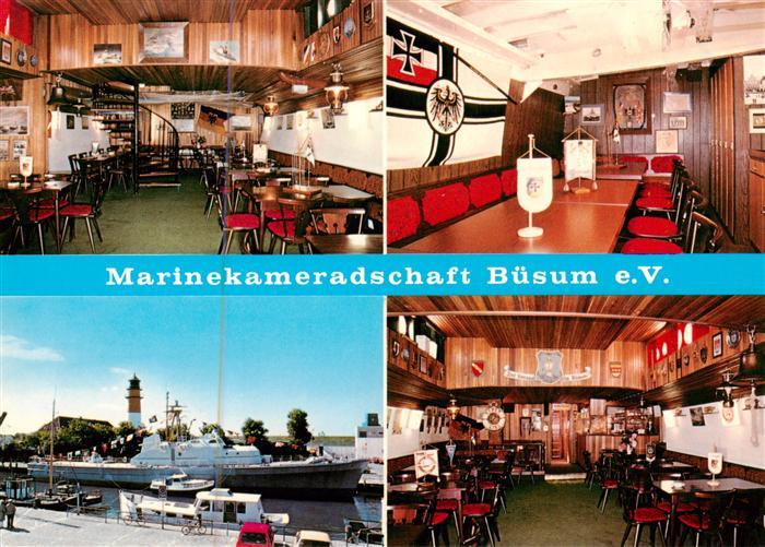 Buesum Nordseebad Marinekameradschaft Buesum Gastraeume Heimschiff Beckum